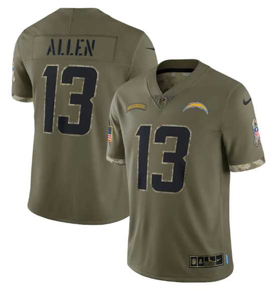 Men's Los Angeles Chargers #13 Keenan Allen 2022 Olive Salute To Service Limited Stitched Jersey,We sell and wholesale Men's Los Angeles Chargers #13 Keenan Allen 2022 Olive Salute To Service Limited Stitched Jersey on line form chian!
